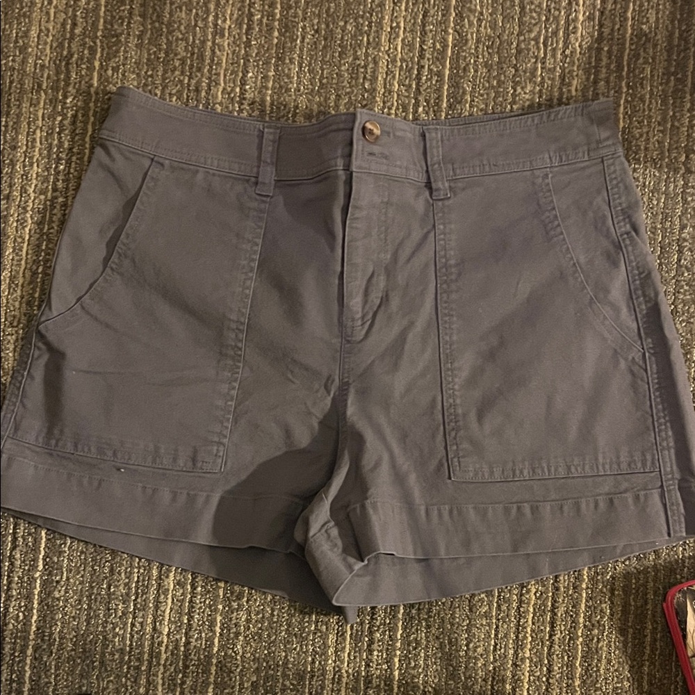 a new day Women's Utility Pocket Shorts - Gray